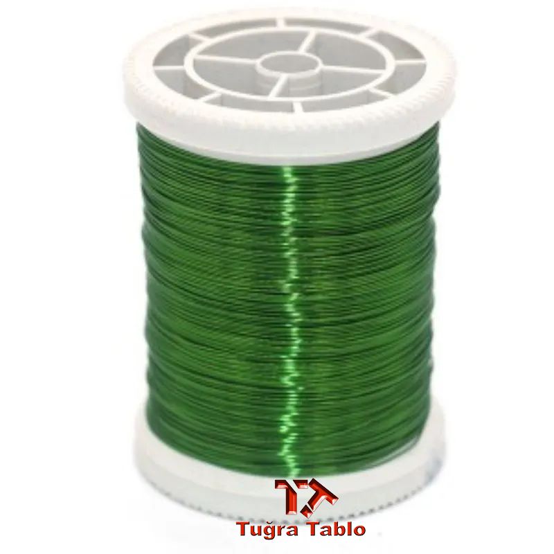 BAKIR-TEL-ACIK-YESIL-100GR.-FILOGRAFI-BAKIR-TEL-150MT